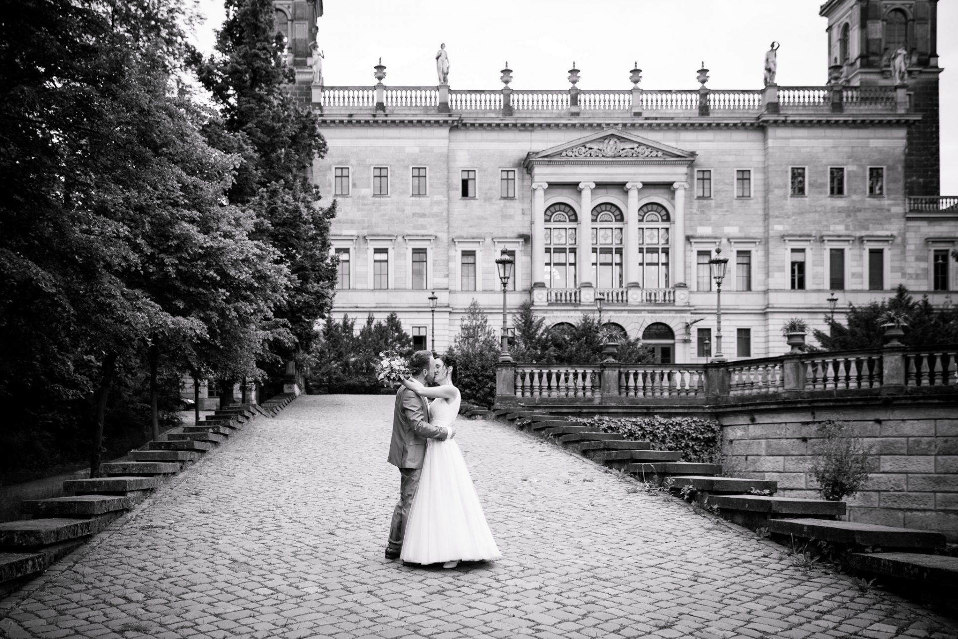 Hochzeitsfotograf Dresden - Schloss Albrechtsberg